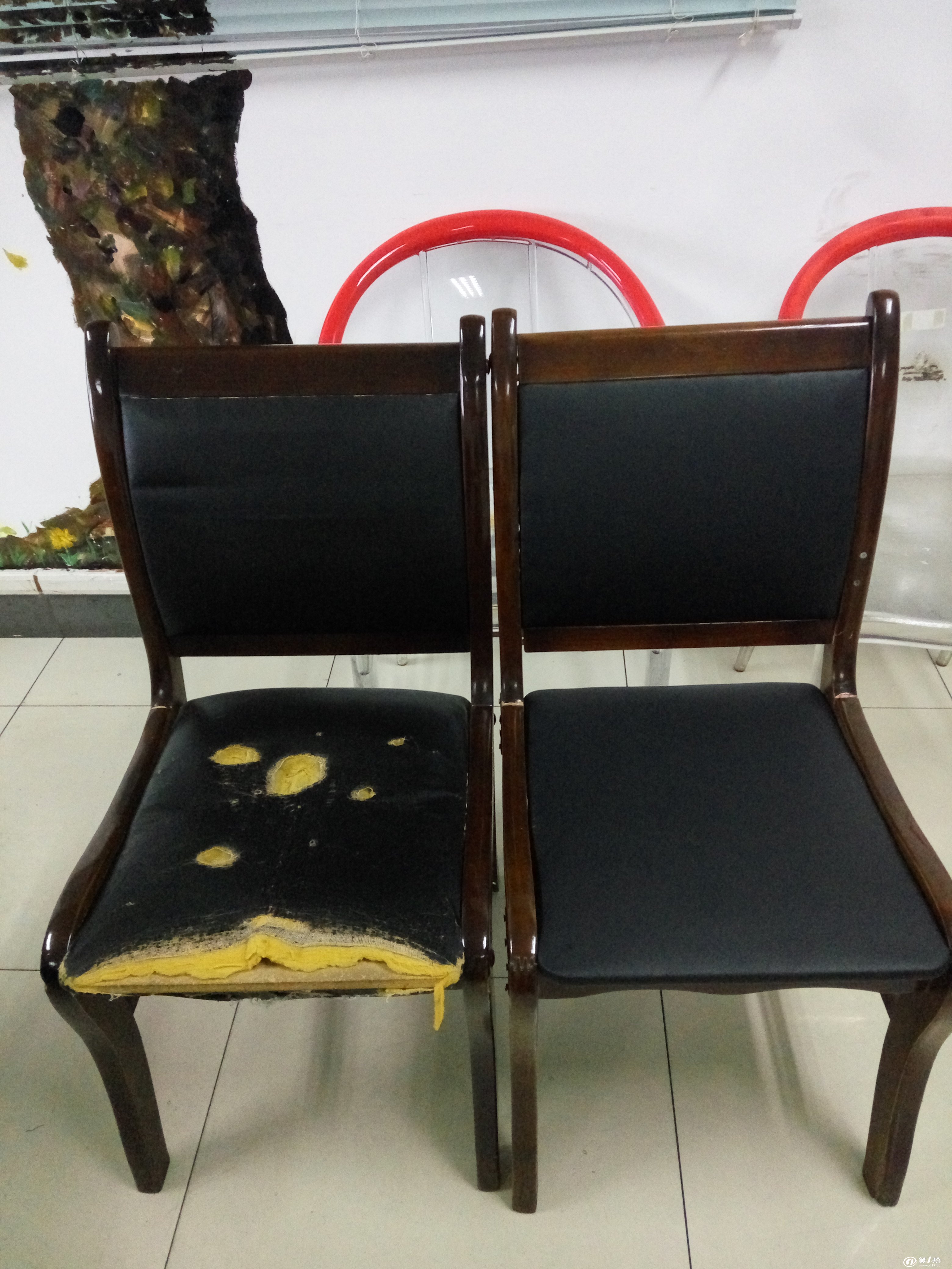 天津塘沽沙发换面 餐椅 办公椅维修