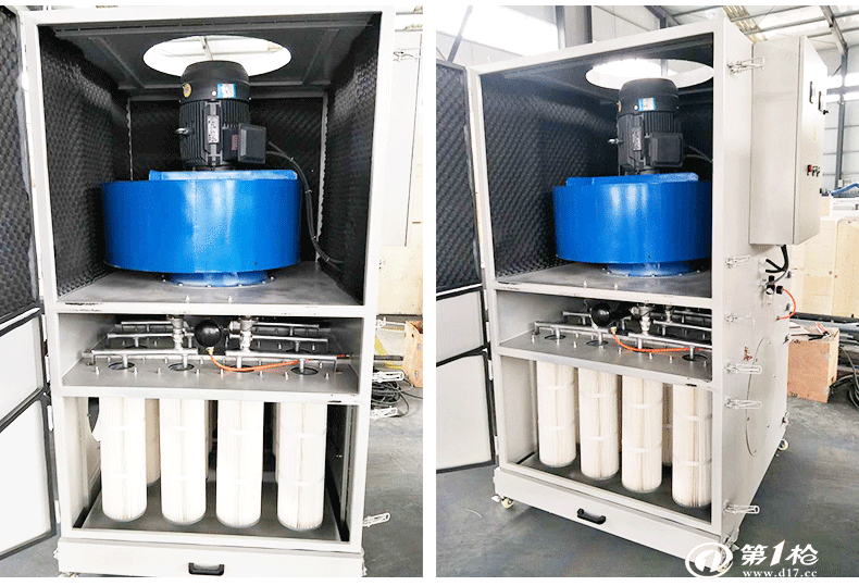 脉冲式集中打磨一体机  集中式打磨除尘器 多工位大功率脉冲滤筒集尘