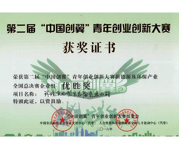 第二届“中国创翼”青年创业创新大赛2