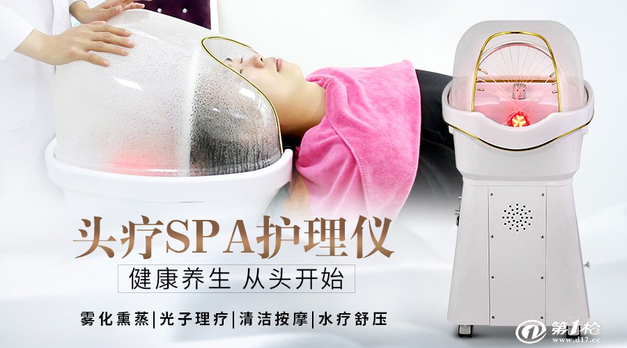 头疗spa熏蒸仪 头部理疗按摩仪器 头皮护理养发育发蒸疗仪器