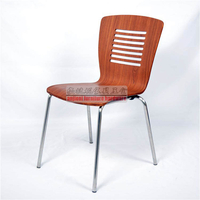 家具厂*现代时尚大方快餐椅曲木弯板椅可来样定做缩略图