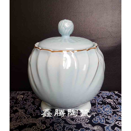 供应陶瓷蜜蜂罐 厂家批量定做陶瓷罐
