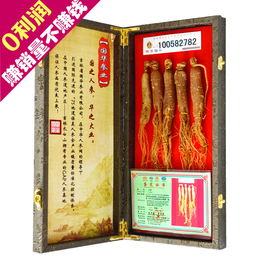 红参6年根礼盒装长白山人参高丽参全须整枝东北特产国华参业缩略图