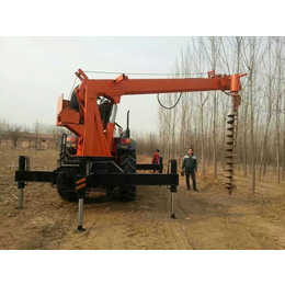 汽车电力钻孔起重立杆机 农网改造起重立杆挖坑机 吊挖一体机