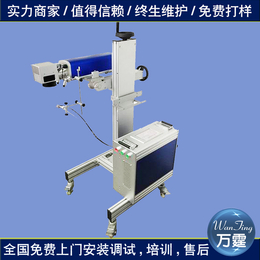 广州饮料瓶激光打码机桶装水生产线喷码食品罐日期点阵打码