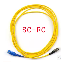 电信级单芯双头SC-FC光纤尾纤跳线FC-SC