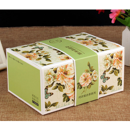 玫瑰花茶包装纸盒-花草茶礼品盒包装定做-成都牛皮纸盒定制生产缩略图