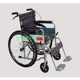 轮椅软座可折叠轮椅 四刹车折叠老年轮椅车 折叠轮椅 轮椅