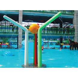水上乐园水设备喷水彩柱