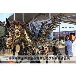 供应钢雕艺术作品钢雕机器人机械景观钢雕艺术品