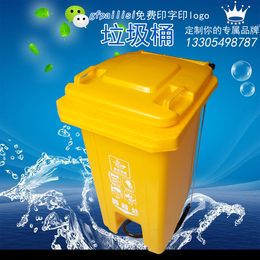 *100L脚踏垃圾桶 塑料脚踏环卫垃圾桶缩略图