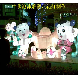 广州旭凯装饰工艺品,泡沫雕塑,玉兔泡沫雕塑模型