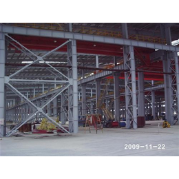钢结构安装_宏冶钢构，个性化设计(在线咨询)_建筑钢结构安装