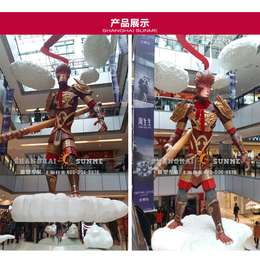 模型*上海升美玻璃钢雕塑厂家大圣归来雕塑定制美陈雕塑定制
