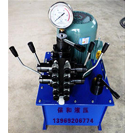 潍坊电动液压泵、保和液压(****商家)、拉栓器*电动液压泵