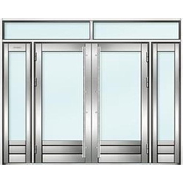 太原不锈钢玻璃门,不锈钢玻璃门定做,广鑫不锈钢