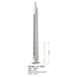 304不锈钢扁钢 楼梯立柱H-1024   高850mm
