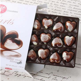 比利时原装进口批发嘉芙莲贝壳形心形巧克力制品200g缩略图