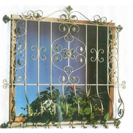 千叶门窗铁艺网栏(图)、铁艺围栏门、安康铁艺围栏