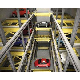 马钢智能立体车库地下1-4层平面移动式立体停车设备