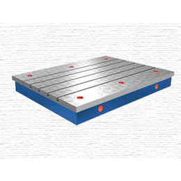 焊接平台 铸铁焊接平台2级精度 钳工检验平台2米 球墨漏粪板