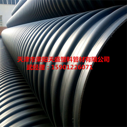 天津供螺旋管-钢带波纹管-钢带增强波纹管-HDPE钢带管价格