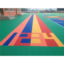 华鑫凯达体育(图)|北京悬浮拼装地板施工|悬浮拼装地板