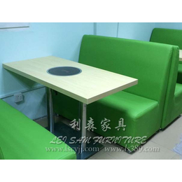 龙岗厂家生产 大理石火锅桌椅 电磁炉自助餐火锅桌