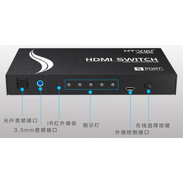 迈拓维矩音频分离5口HDMI切换器MT-SW005