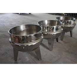 乐山蒸汽可倾式夹层锅|蒸汽可倾式夹层锅原理|鸿盛食品机械