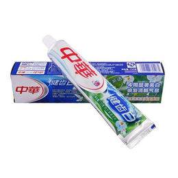 中华健齿白系列90g牙膏72支装洗漱用品促销