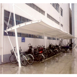 苏州利港膜结构景观棚 自行车棚 推拉棚 遮阳棚 阳光板棚