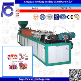 EPE水果网套机，水果网袋/网兜生产设备，EPE发泡网机械