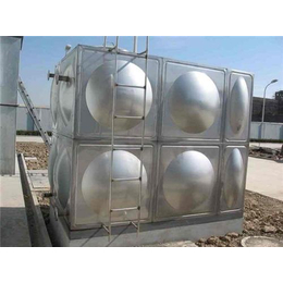 组合不锈钢保温水箱安装公司、组合不锈钢水箱、博山机电(图)