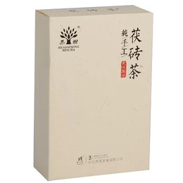 黑树黑茶400g****手筑茯砖安化黑茶批发包邮