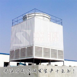 玻璃钢冷却水塔厂家、玻璃钢冷却水塔、盛源冷却塔(图)