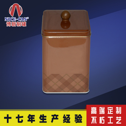 茶叶铁盒厂家* 马口铁茶叶铁盒包装盒定制 长方形