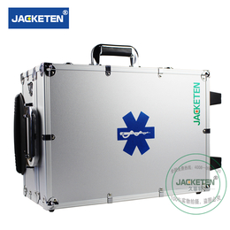 久菲特JKT-031D铝合金拉杆急救箱 自动LED夜间急救箱