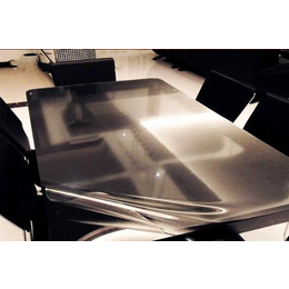 磨砂防水印水晶垫透明pvc软玻璃 餐布桌布水晶板 防油防污