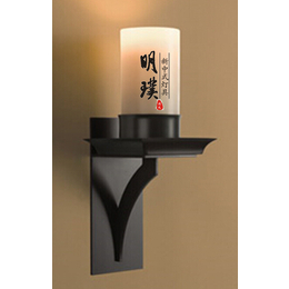 江苏新中式壁灯厂家 玄关中式壁灯定制 会所中式铁艺壁灯