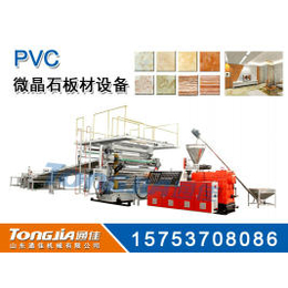PVC仿大理石装饰板生产线 石塑板设备