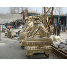 北京铜麒麟、铜麒麟造型、宏达雕塑