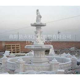 河北人物雕塑喷泉生产厂家 永权雕塑人物喷泉供应厂商