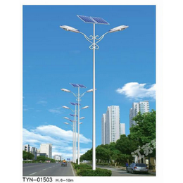 路灯厂直销江苏科尼牌6-8米单双臂太阳能路灯缩略图