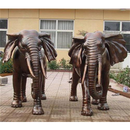 唐县旭升铜雕工艺品厂铸造动物雕塑动物雕塑定做厂家