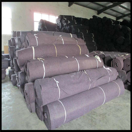 江西厂家供应公路桥梁养护用黑心棉 保温棉养护毯