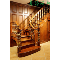 看楼梯材质选择适合自己住宅的实木楼梯