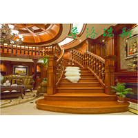 实木楼梯在别墅中的广泛应用奠定了高端位置
