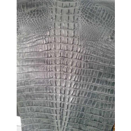 鳄鱼纹牛二层皮革|莱福特皮革|鳄鱼纹牛二层皮革供应商