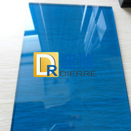 供应山东潍坊湖蓝色PC耐力板可以根据图纸加工